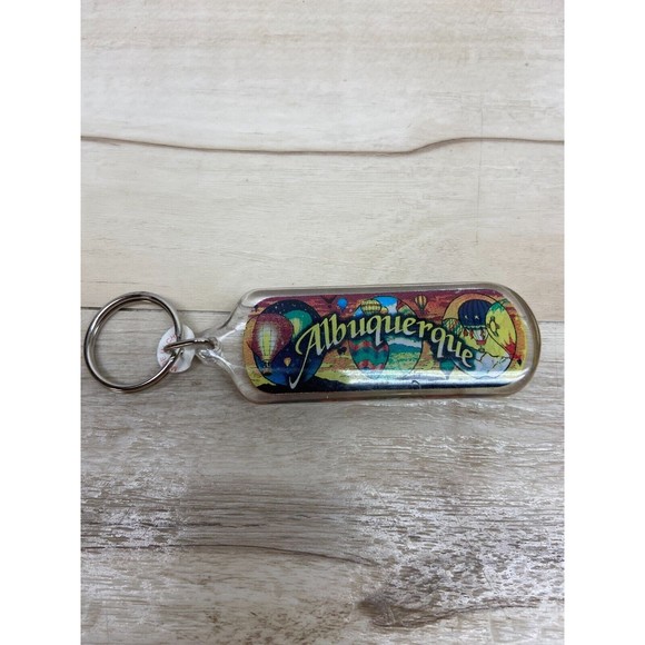 Vintage Albuquerque Key Chain Travel Suvenir - Picture 1 of 3